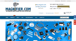 Desktop Screenshot of magnifier.com